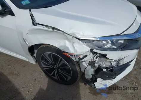 2017 Honda Civic Exl z USA, uszkodzony, nr VIN 2HGFC1F72HH652218
